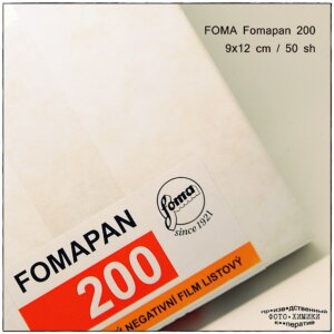 FOMA Fomapan 200/9х12